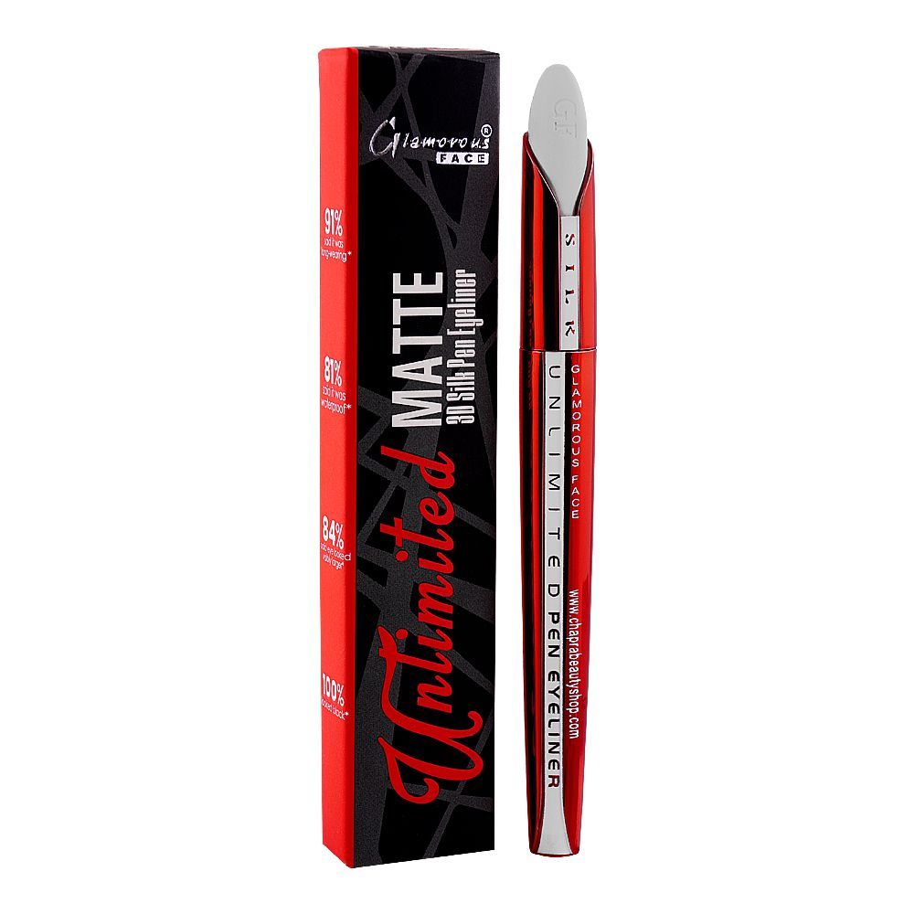 Glamorous Face Unlimited Matte 3D Silk Pen Eye Liner
