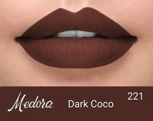 Medora 221 shade lipstick for Pakistani skin