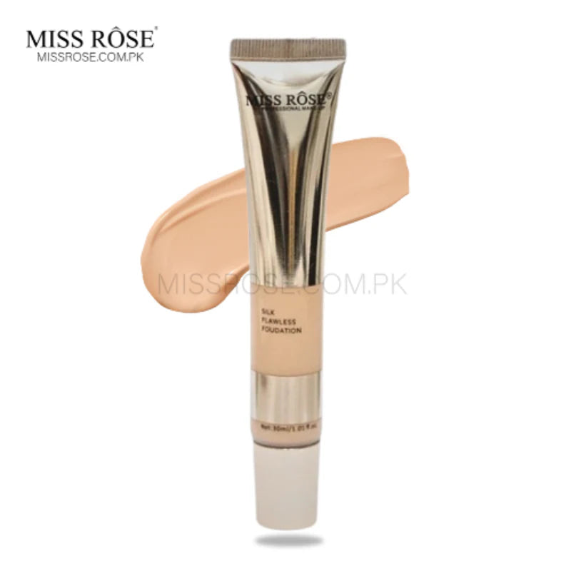 Miss Rose Silk Foundation – Long-Lasting Smooth Finish Foundation