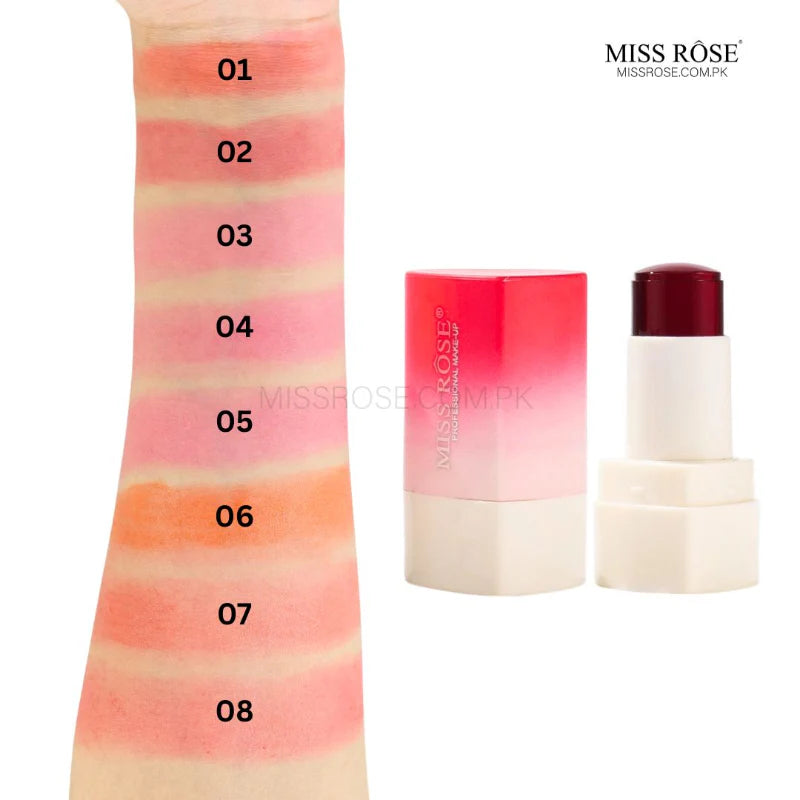 Miss Rose Ice Candy Cooling Jelly Blush & Tint Color 8
