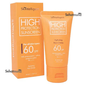 High protection sunblock cream SPF 60