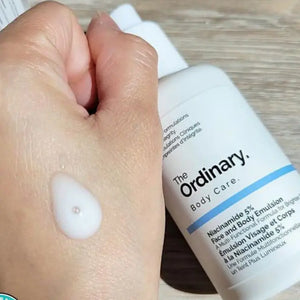 The Ordinary Niacinamide 5% Body Emulsion 100ml bottle front view Pakistan