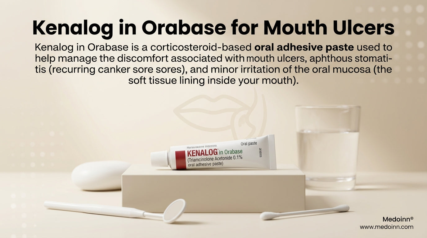 Kenalog in Orabase by Healers Pharma – Complete Guide: Uses, Benefits