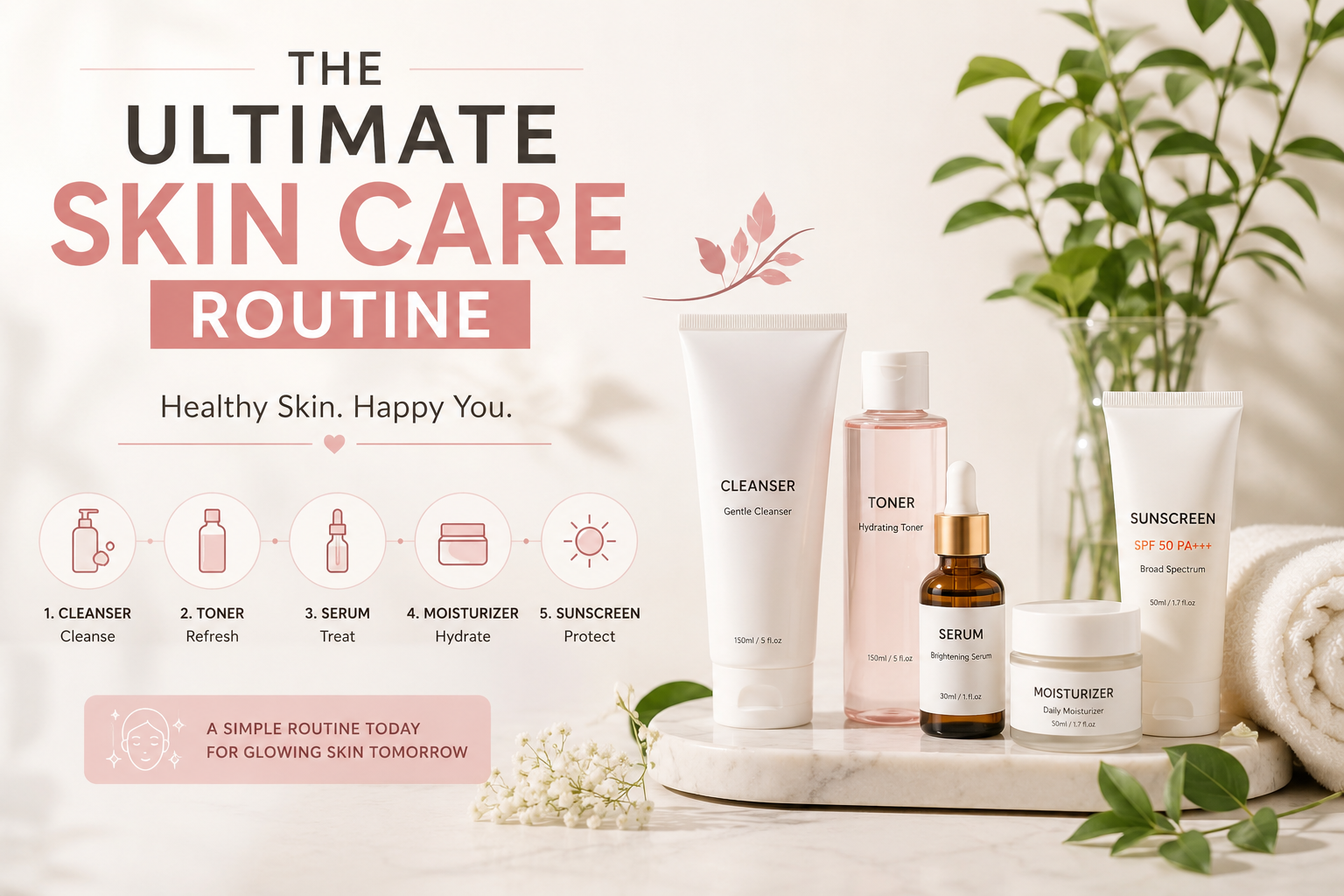 The Ultimate Skin Care Routine Guide