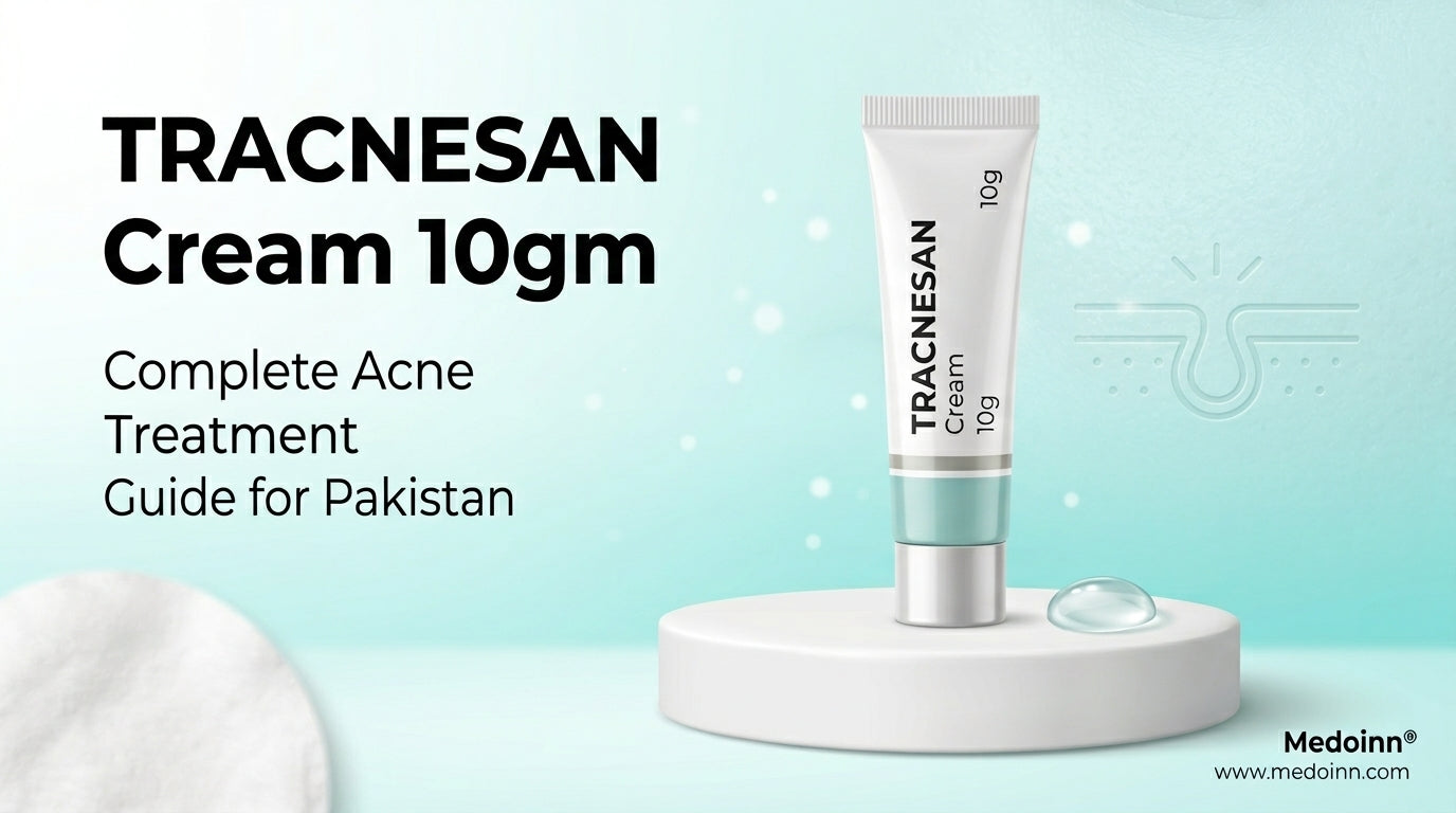 TRACNESAN Cream 10gm - Complete Acne Treatment Guide for Pakistan