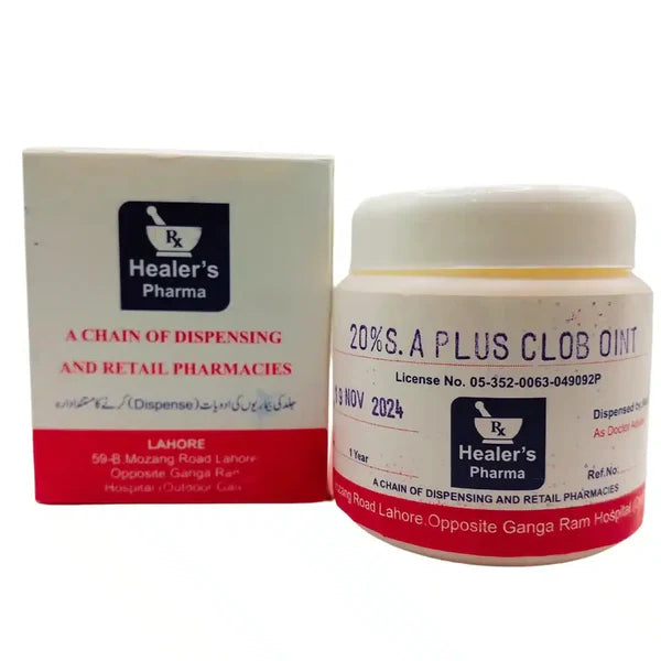 20% SA Clob Ointment  – Salicylic Acid & Clobetasol for Skin Conditions - Medoinn
