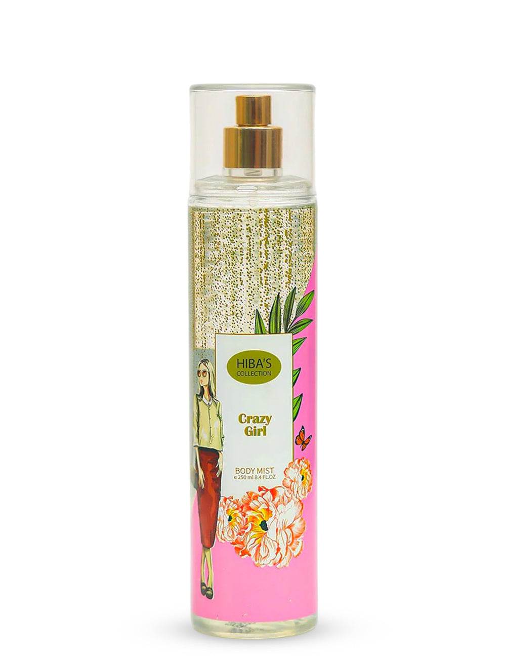 Floral Crazy Girl body mist for women fragrance
