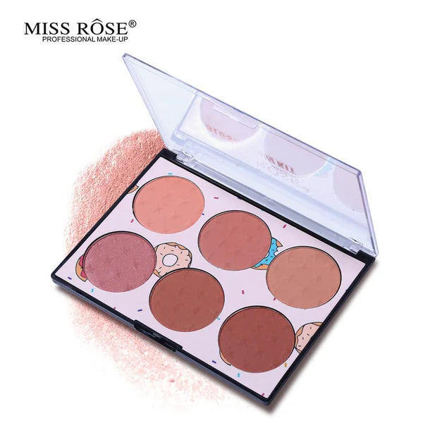 6_Color_Miss_Rose_Blush_Contour_Palette_Shade_1