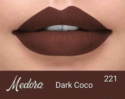 Medora 221 shade lipstick for Pakistani skin
