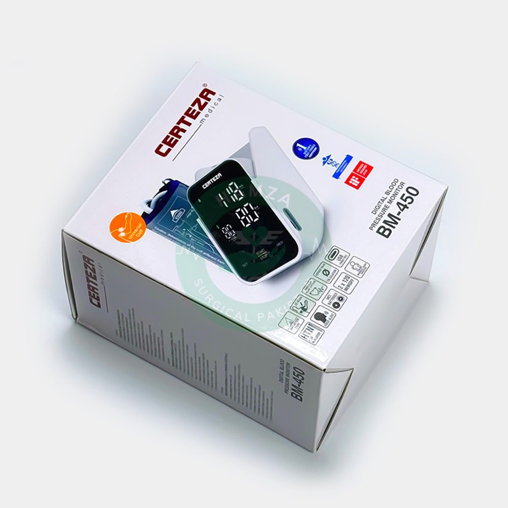 Certeza BM-450 digital BP machine display