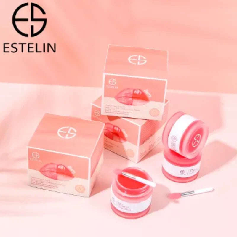 Cherry sugar lip scrub and balm by Dr Rashel
