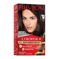 Permanent brown black hair dye with bond repair complex
