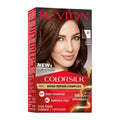 Permanent dark golden brown hair dye with bond repair complex
