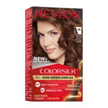 Permanent medium golden chestnut brown hair dye with bond repair complex
