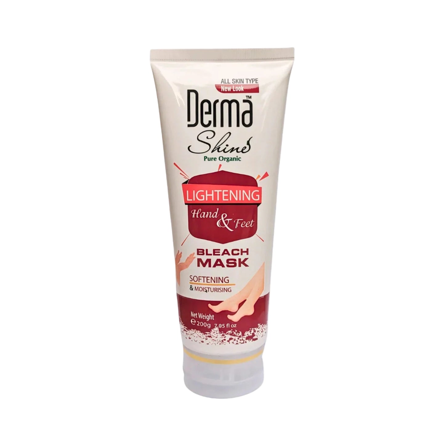 Derma Shine Lightening Hand & Feet Bleach Mask 200g
