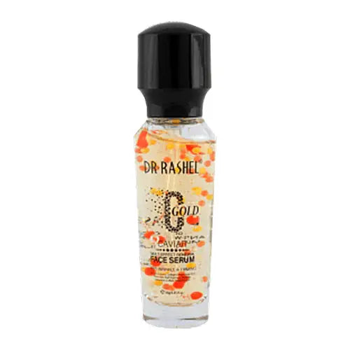 Caviar brightening face serum packaging
