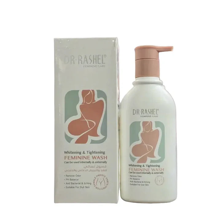 Dr Rashel firming feminine wash packaging
