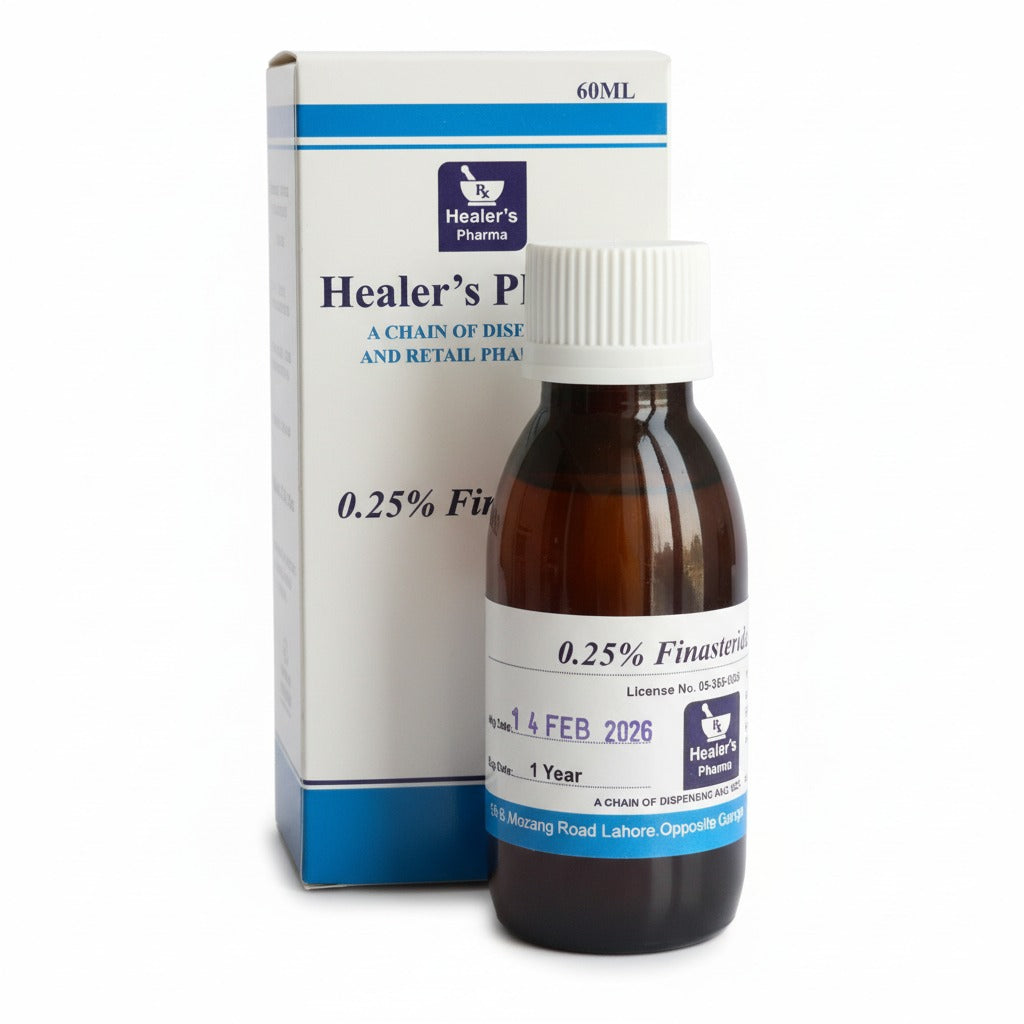 Finasteride 0.25% topical hair spray