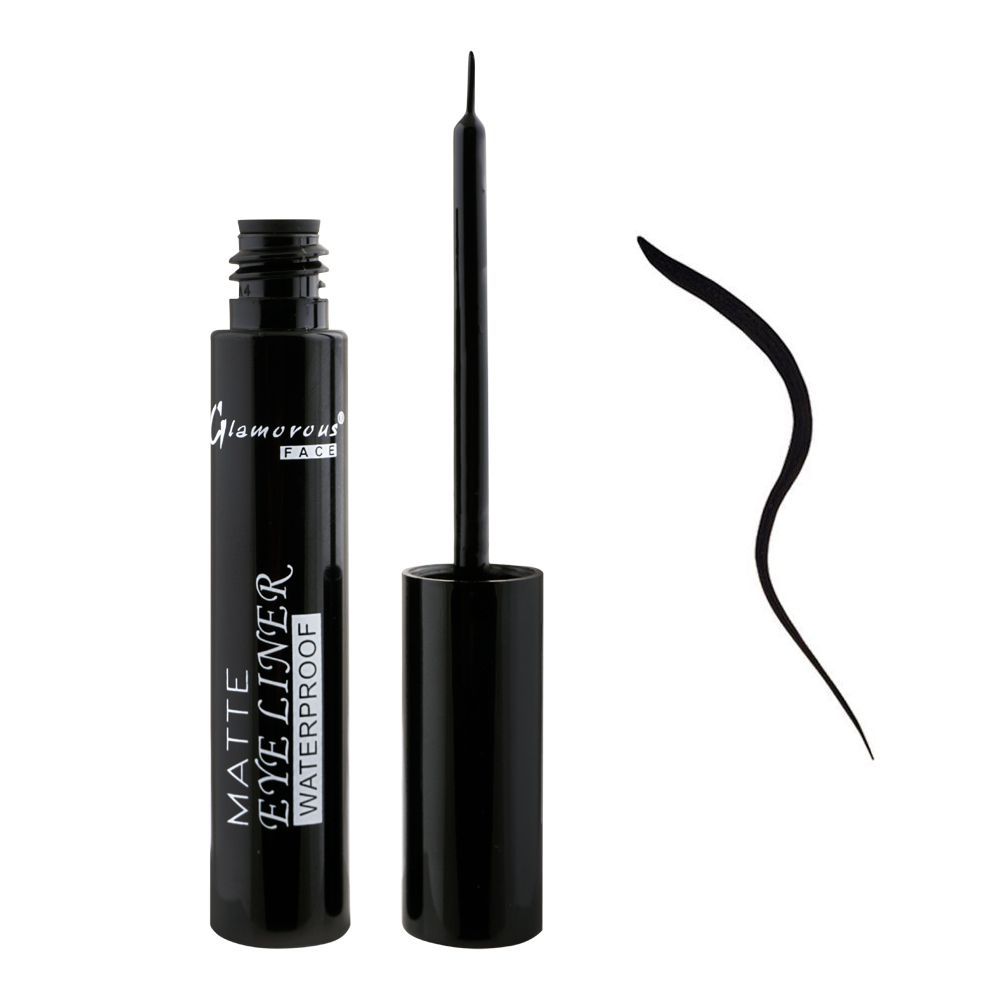 Glamour Face Water Proof Matte Eyeliner 4ml in Pakistan