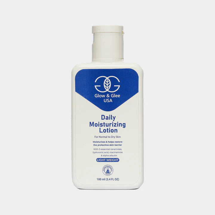 Daily moisturizing lotion for dry skin
