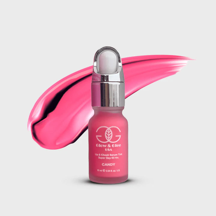 Hydrating pink serum tint for face
