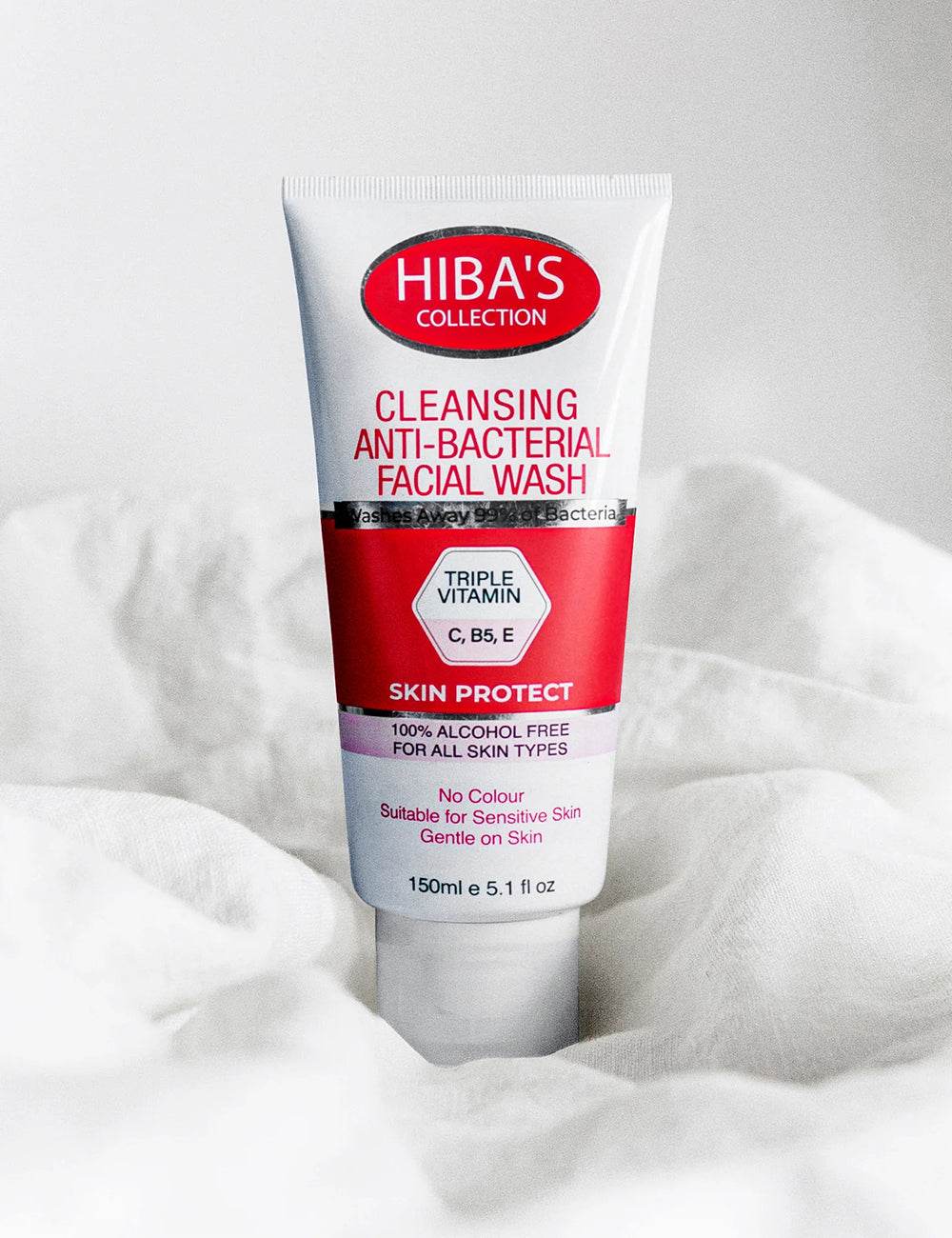 Anti-bacterial cleansing face wash tube Pakistan
