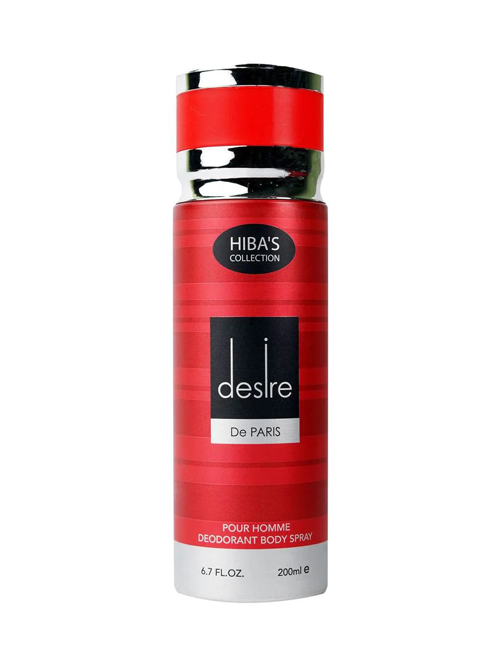 Desire De Paris men’s body spray packaging
