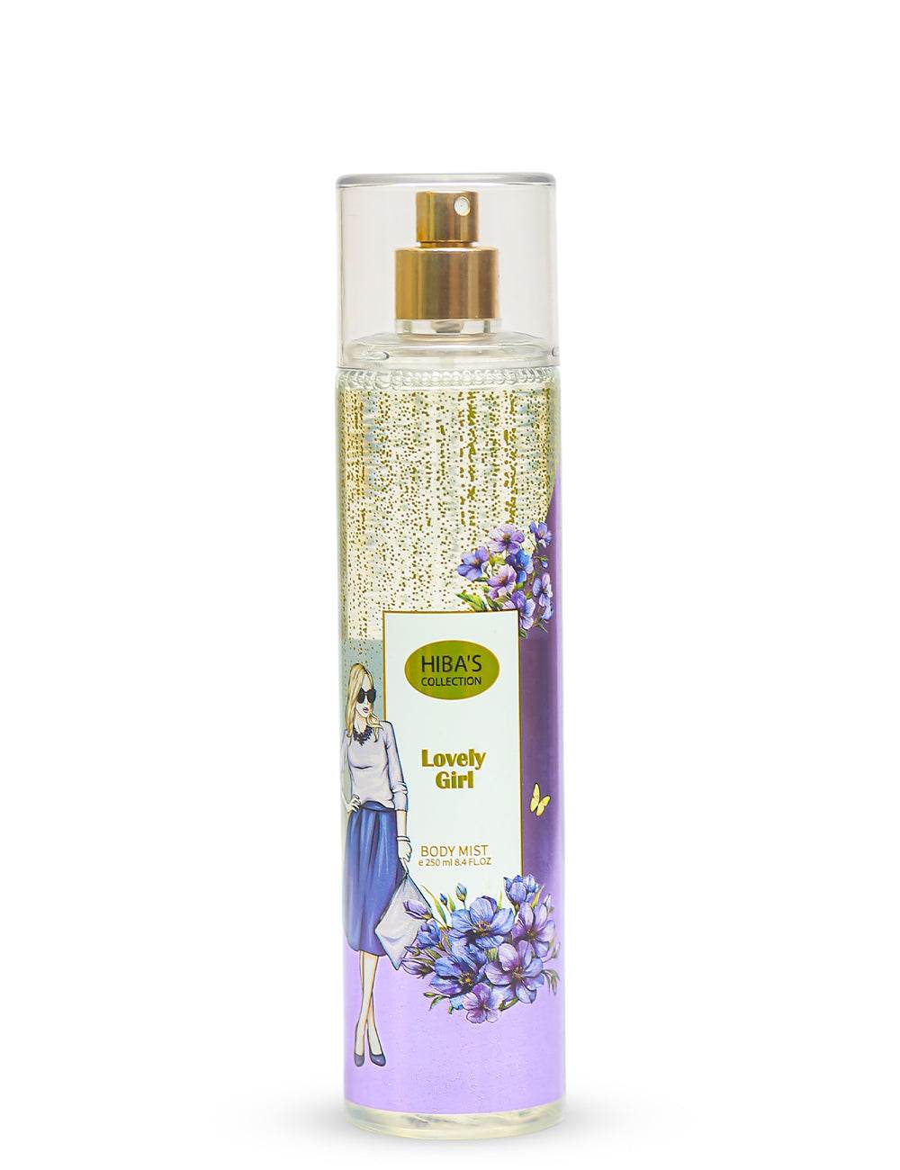 Hiba’s Floral Lovely Girl Body Mist 250ml