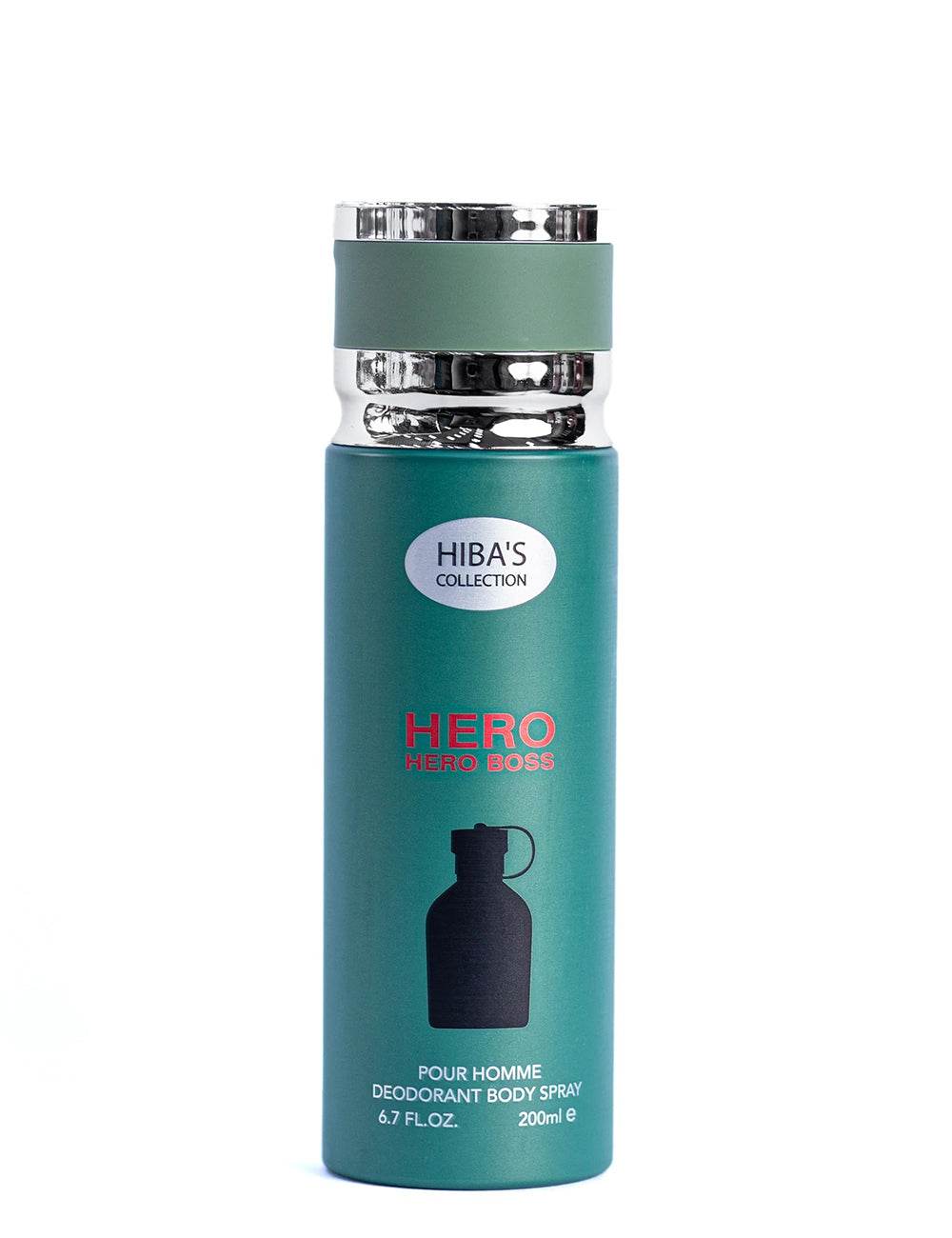 Hero Boss men’s body spray packaging
