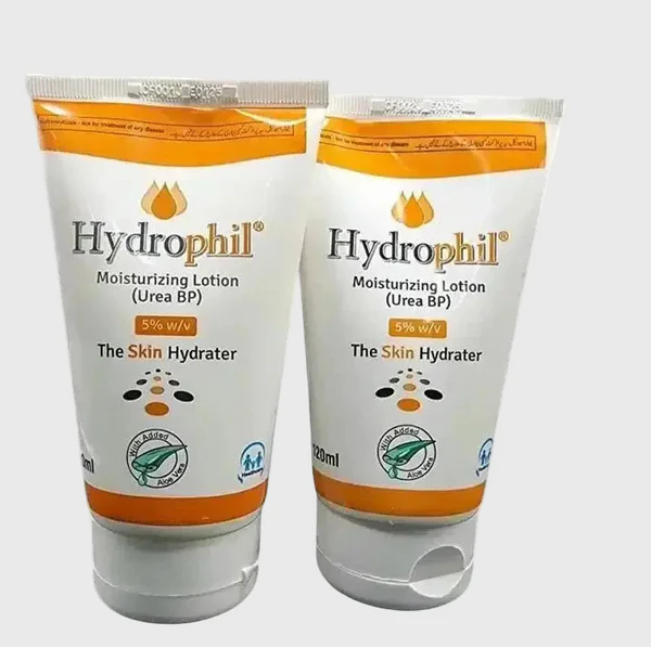 Hydrophil Moisturizing Lotion 120ml with 5% urea