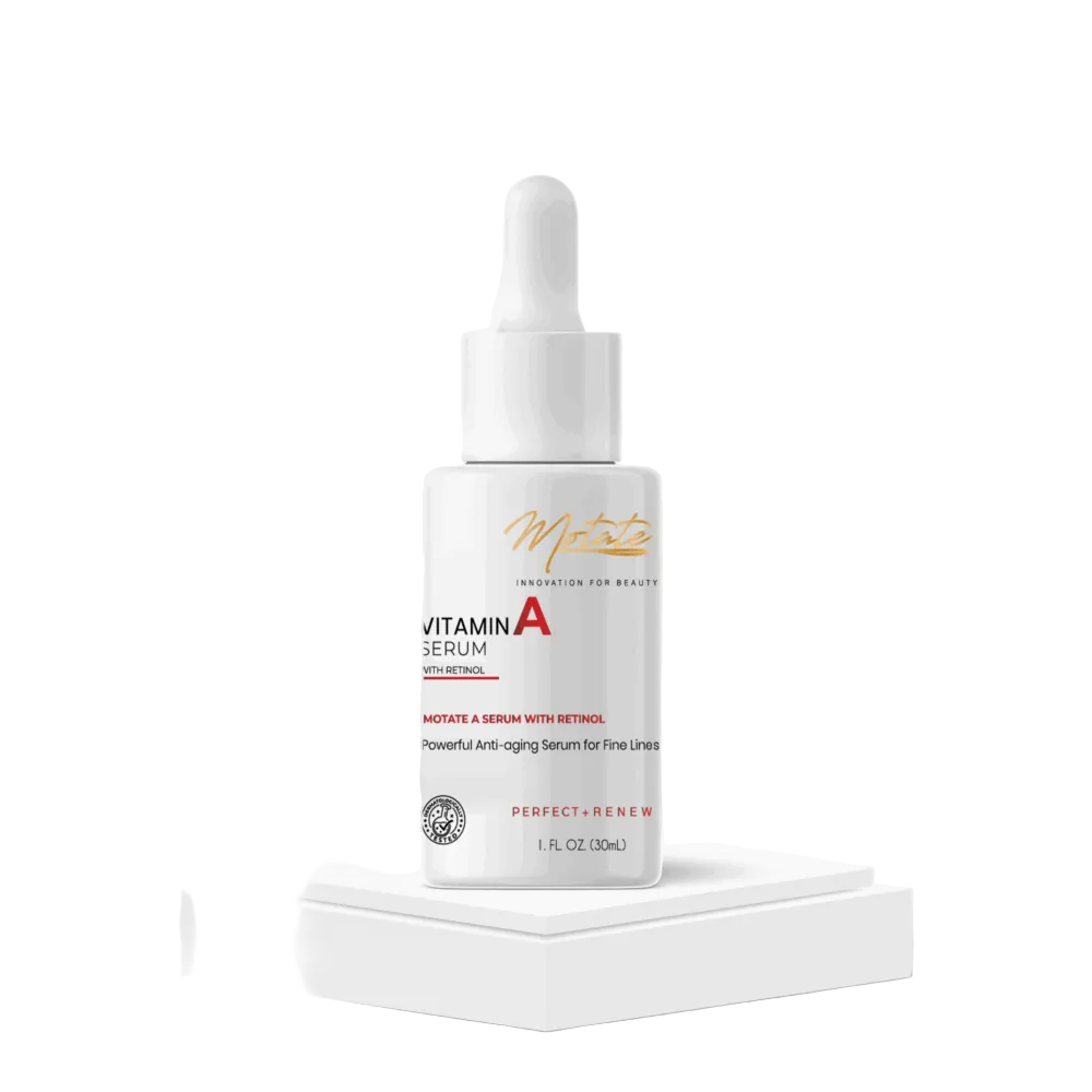 Vitamin A retinol serum for anti aging skincare
