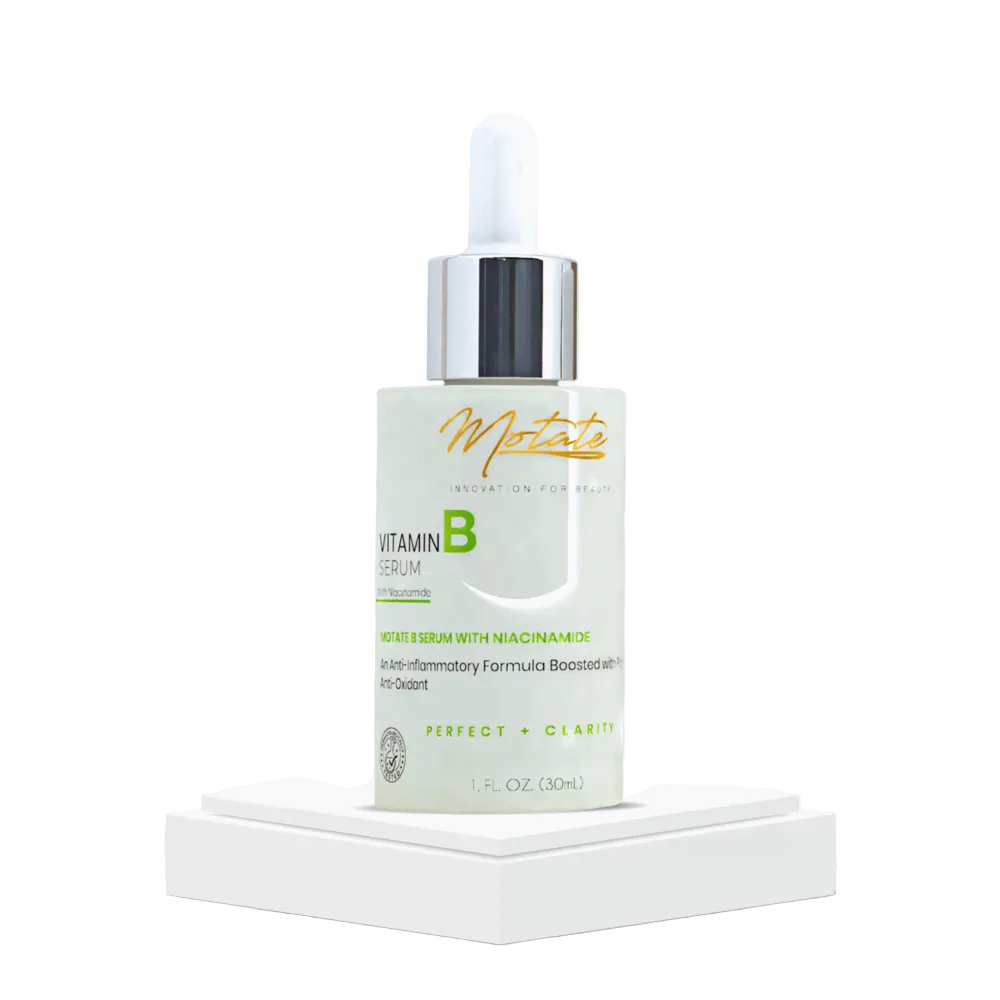 Vitamin B serum for skin barrier repair and hydration
