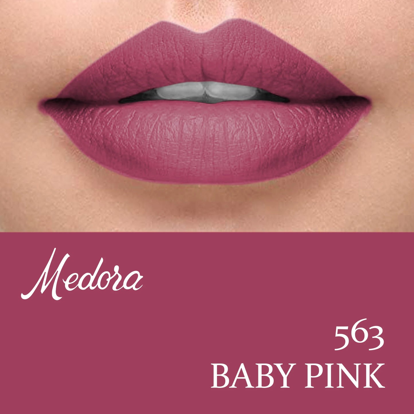 Original Medora Matte-563 soft pink lipstick at Medoinn Pakistan