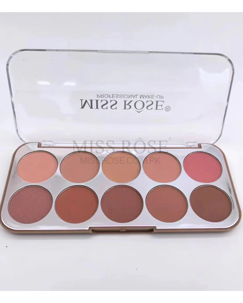 Miss Rose blush palette N shades
