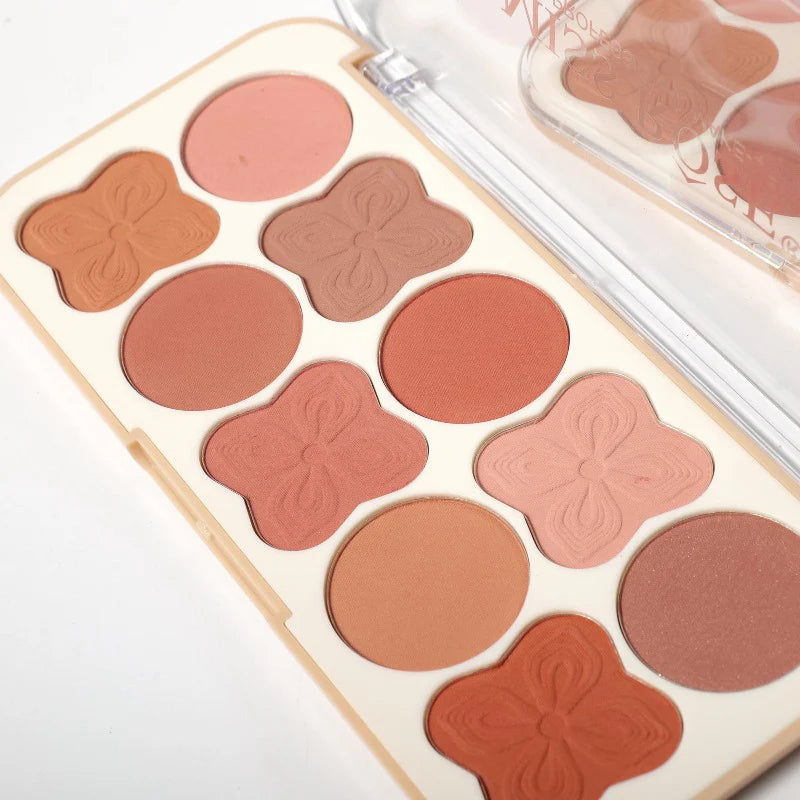 Miss Rose clover blusher palette open
