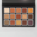 Miss Rose beauty and flower eyeshadow palette open

