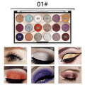 M2 sequin glitter eye palette open
