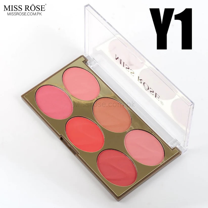 Miss Rose blush palette Y1 open
