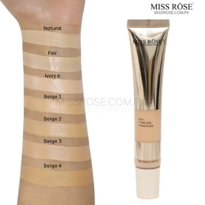 Miss Rose Silk Foundation for Long-Lasting Smooth Finish