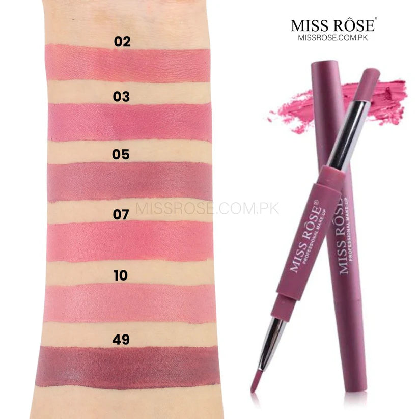 Miss Rose lipstick and liner duo 49 Pakistan
