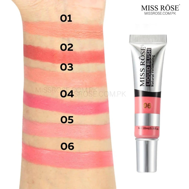 Miss Rose liquid blush shade 3 packaging
