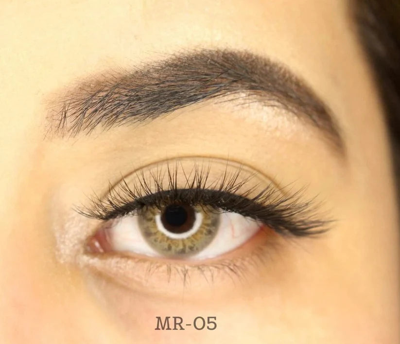 Miss Rose 3D mink lashes MR05 close-up
