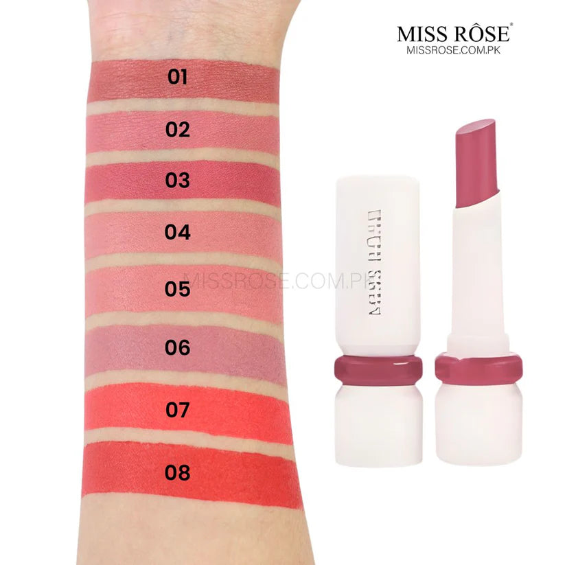 Miss Rose flowing lipstick shade 1
