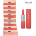 Miss Rose lipstick 633 deep rose nude matte
