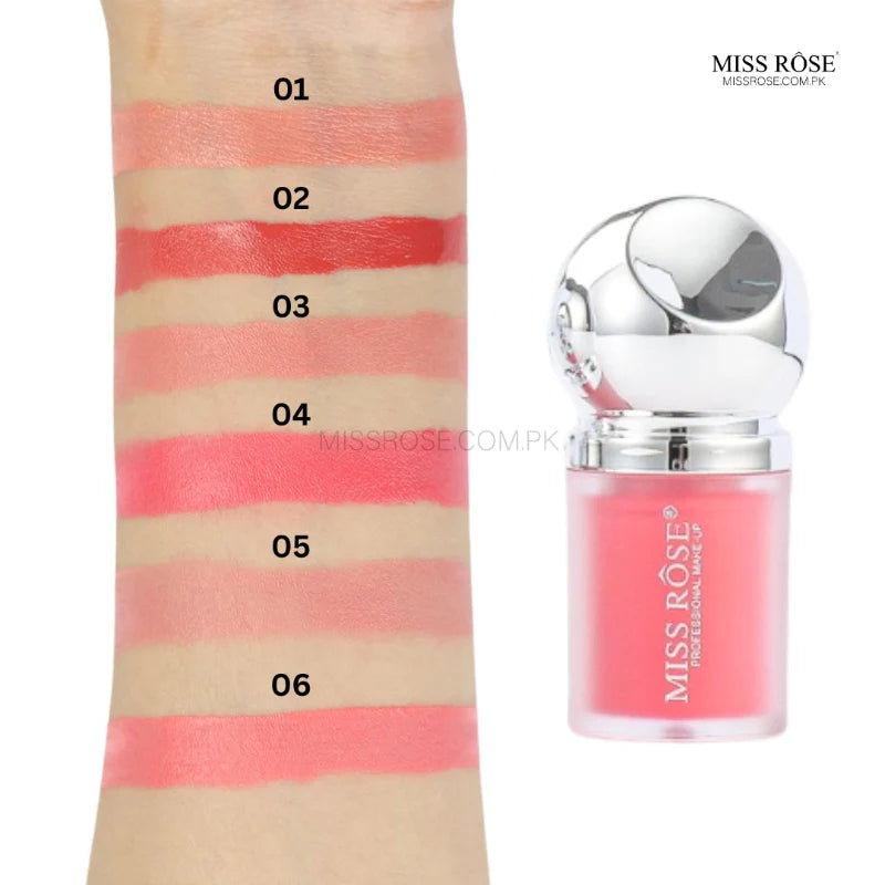 Miss Rose matte blush shade 02 golden tone
