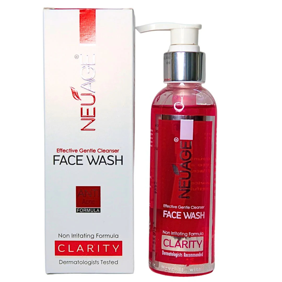 Neuage Face Wash bottle and box