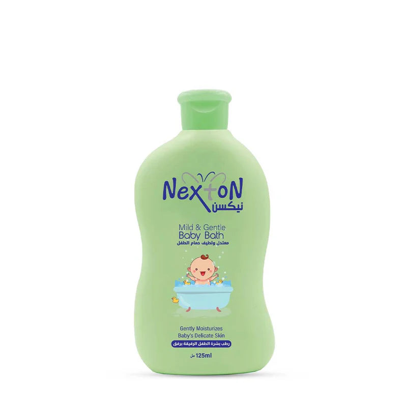 Gentle baby body wash packaging

