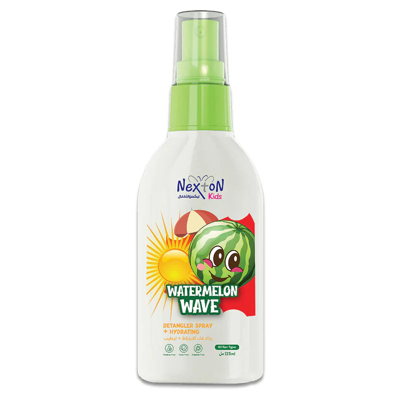 Kids hair detangler spray packaging

