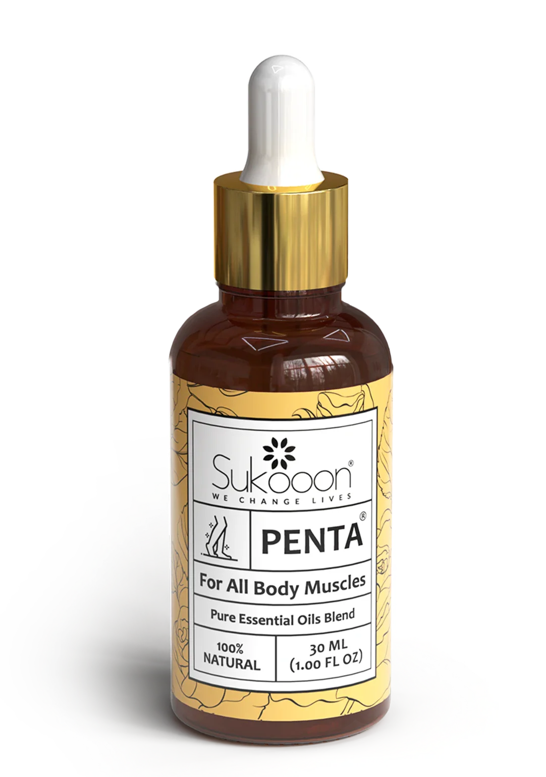 PENTA oil for leg muscle pain relief
