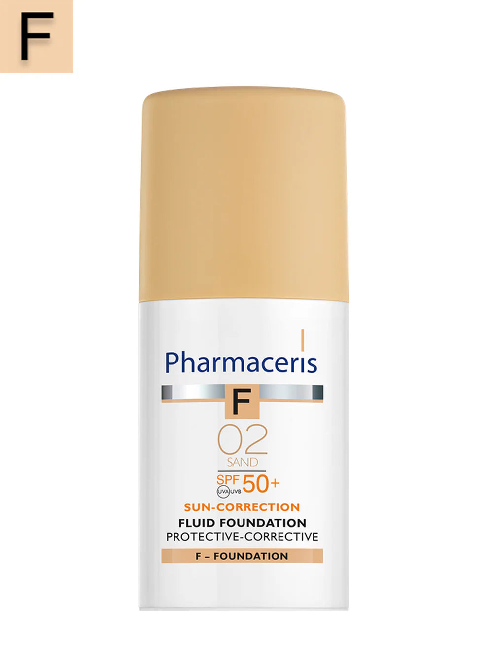 Pharmaceris F Sand shade foundation for sensitive skin